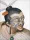 New Zealand: A Maori chief with facial moko tattoo, Sydney Parkinson, 1769